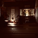 夜ヨガの雰囲気